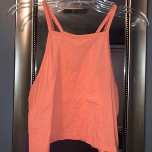 Orange Crop Top